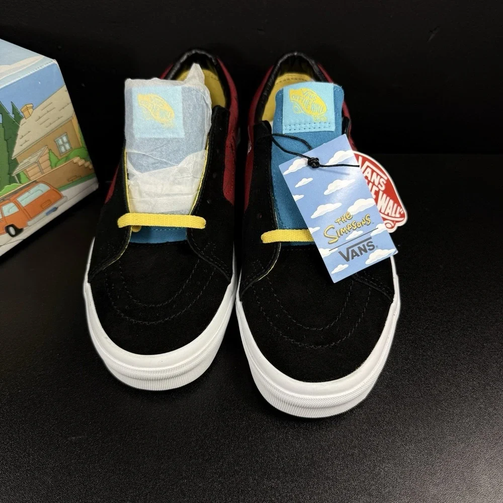 Vans Simpsons x Vans Sk8-Low El Barto‎ Men's 9.5 Women's 11 NWB